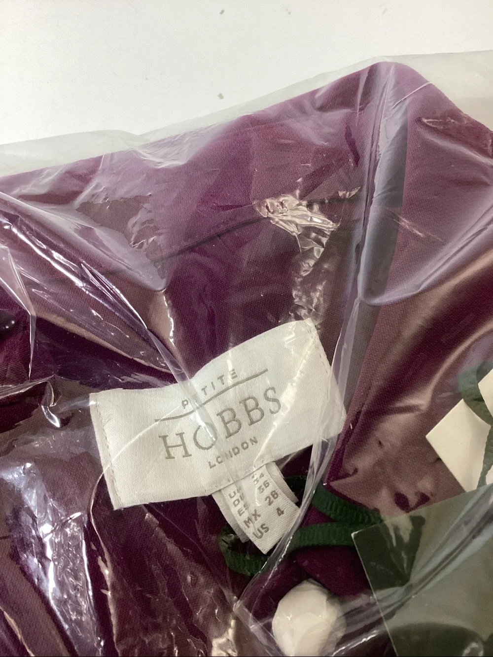 HOBBS LONDON Petites Violet Dress